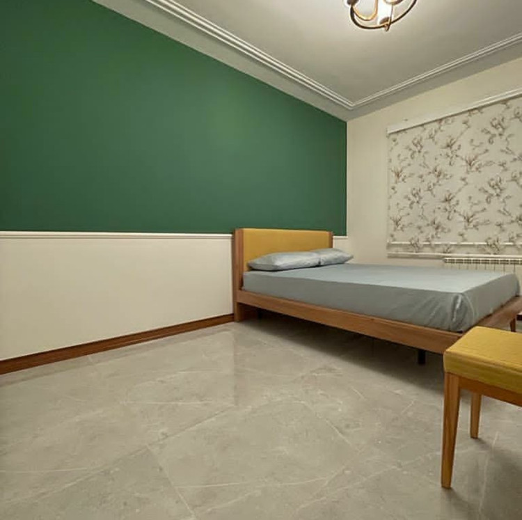 پرده شید دو مکانیزم(شب و روز) پرده شید دو مکانیزم طرح گل بهاری