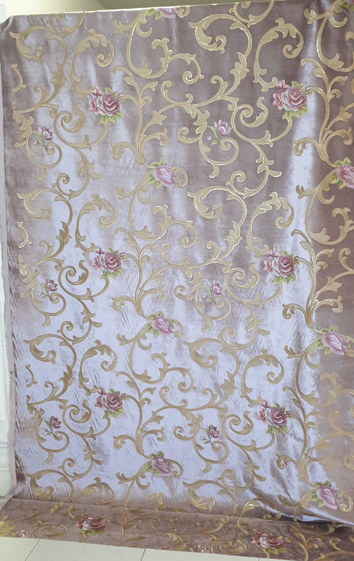 پارچه پرده مخمل کلاسیک مجلسی بومونتی کد 900