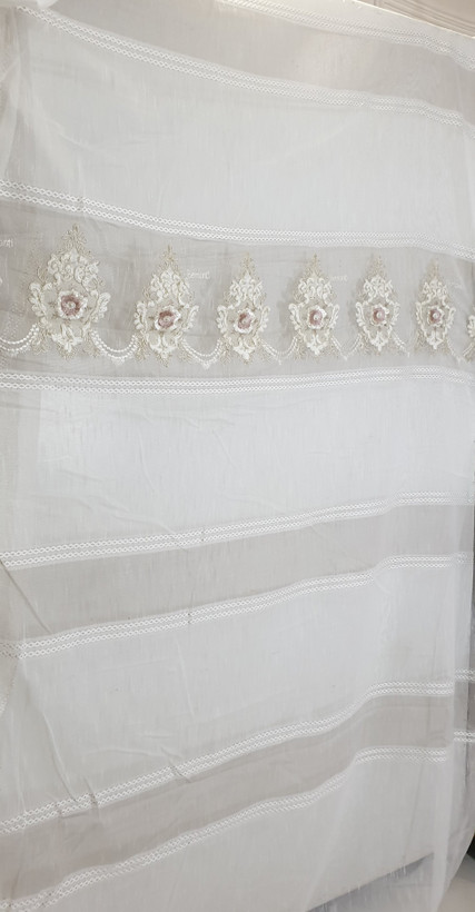 تور گلدوزی سالونی حاشیه دار کد295d