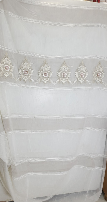 تور گلدوزی سالونی حاشیه دار کد295d