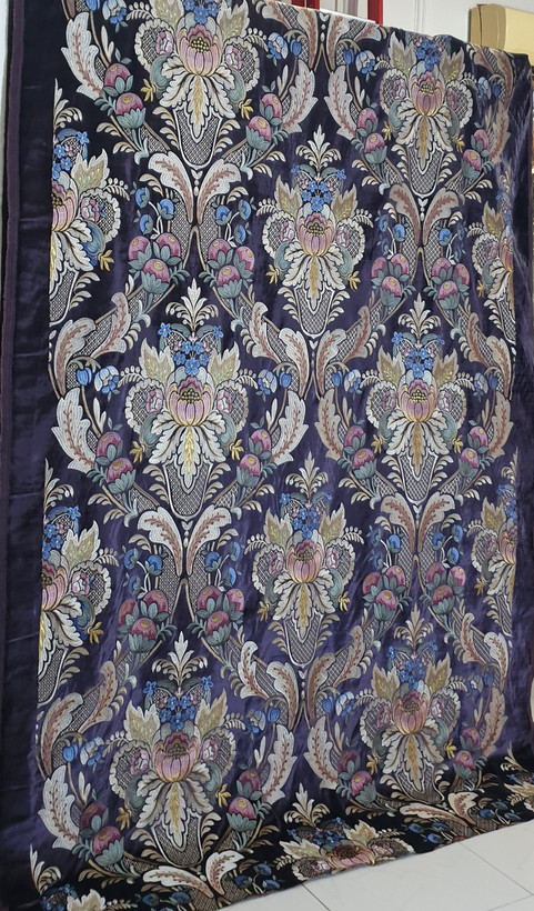 مخمل گلدوزی سلطنتی و سنگین سالونی بومونتی کد 8216